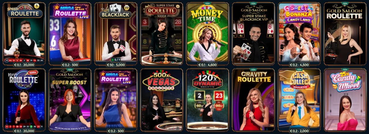 bolizyn casino live games